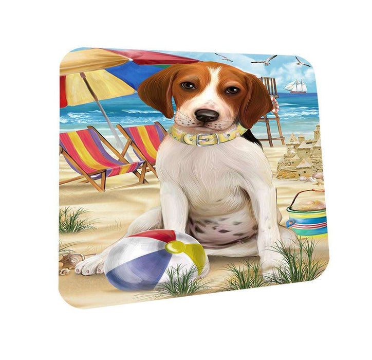 Pet Friendly Beach Treeing Walker Coonhound Dog Coasters Set of 4 CST50061 Coasters Set of 4 CST50061