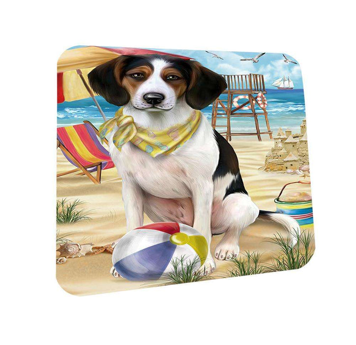Pet Friendly Beach Treeing Walker Coonhound Dog Coasters Set of 4 CST50064 Coasters Set of 4 CST50064
