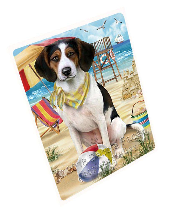Pet Friendly Beach Treeing Walker Coonhound Dog Cutting Board C54183