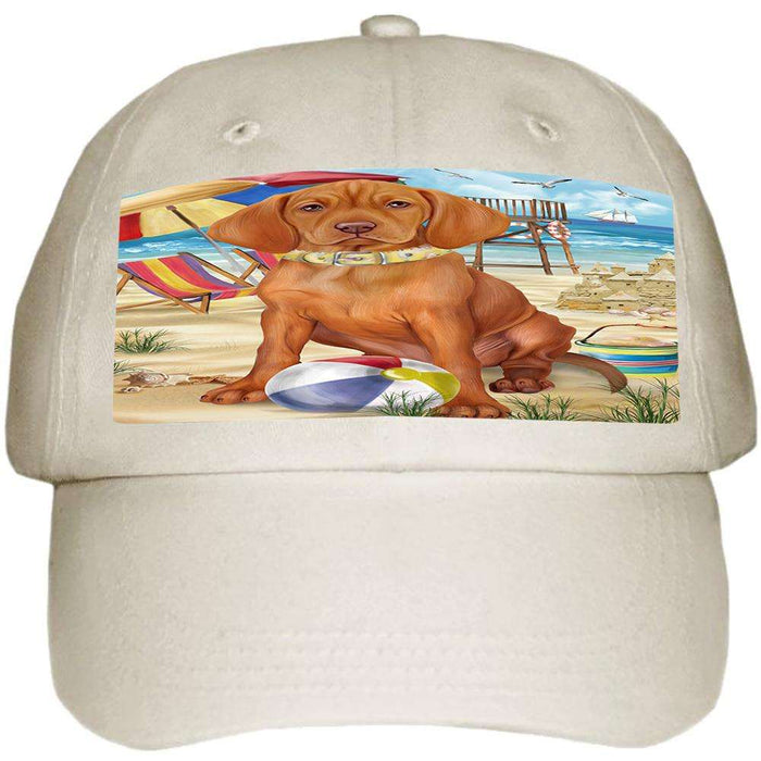 Pet Friendly Beach Vizsla Dog Ball Hat Cap HAT54054