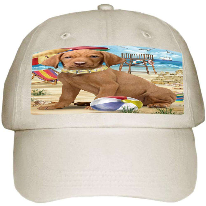 Pet Friendly Beach Vizsla Dog Ball Hat Cap HAT54057