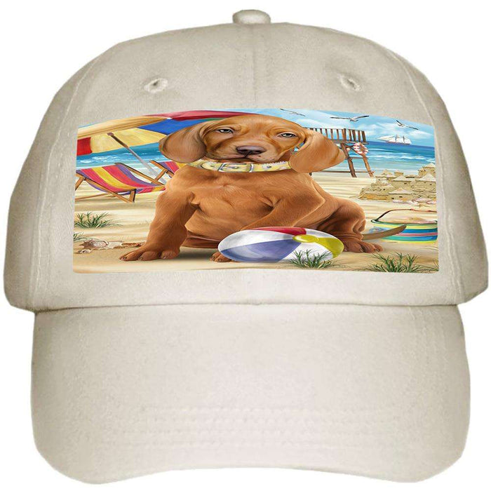 Pet Friendly Beach Vizsla Dog Ball Hat Cap HAT54063