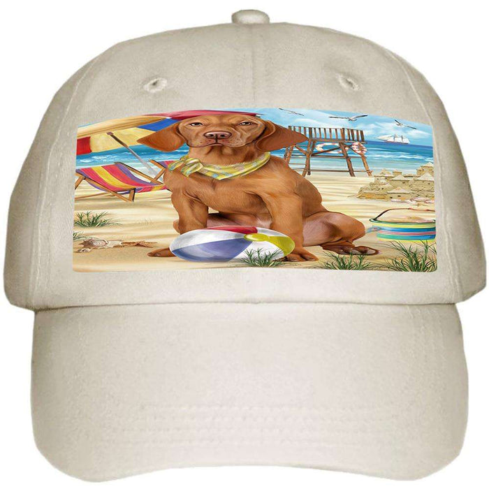 Pet Friendly Beach Vizsla Dog Ball Hat Cap HAT54066