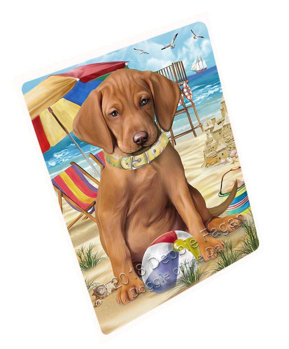 Pet Friendly Beach Vizsla Dog Cutting Board C54195
