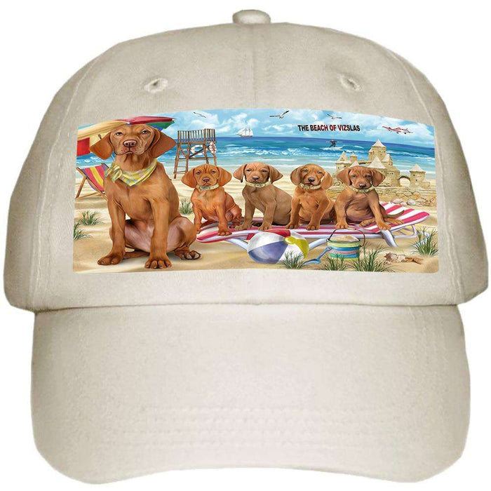 Pet Friendly Beach Vizslas Dog Ball Hat Cap HAT54051