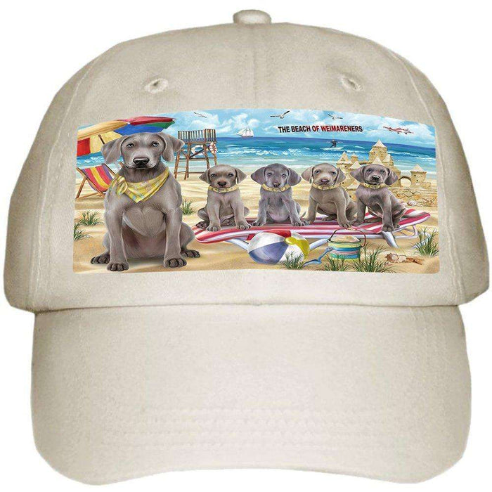 Pet Friendly Beach Weimaraners Dog Ball Hat Cap HAT49854