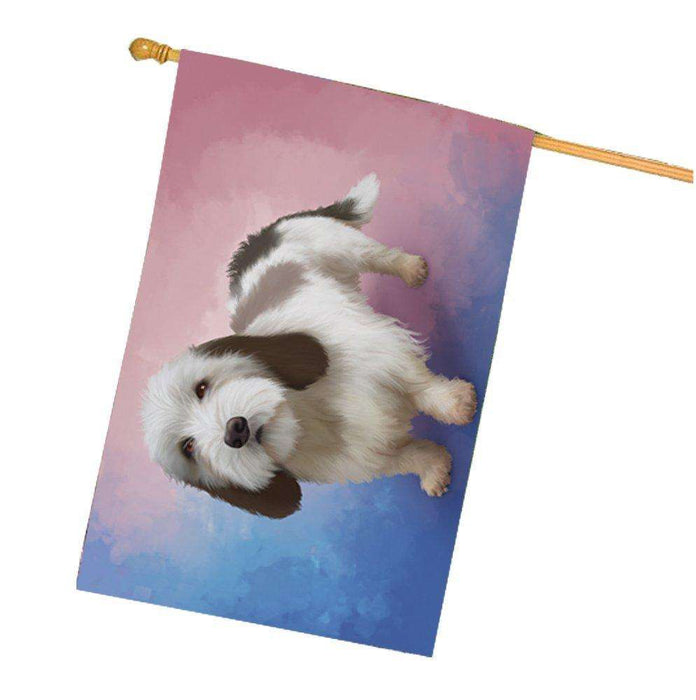 Petit Basset Griffon Vendeen Dog House Flag