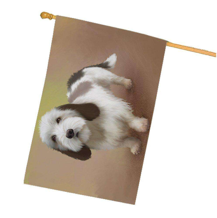 Petit Basset Griffon Vendeen Dog House Flag