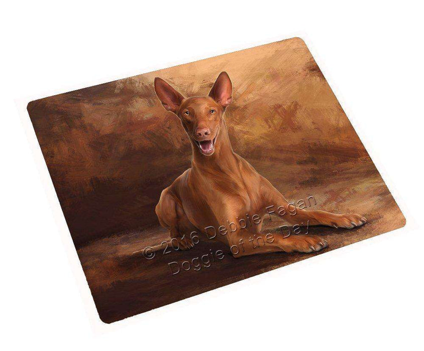 Pharaoh Hound Dog Art Portrait Print Woven Throw Sherpa Plush Fleece Blanket