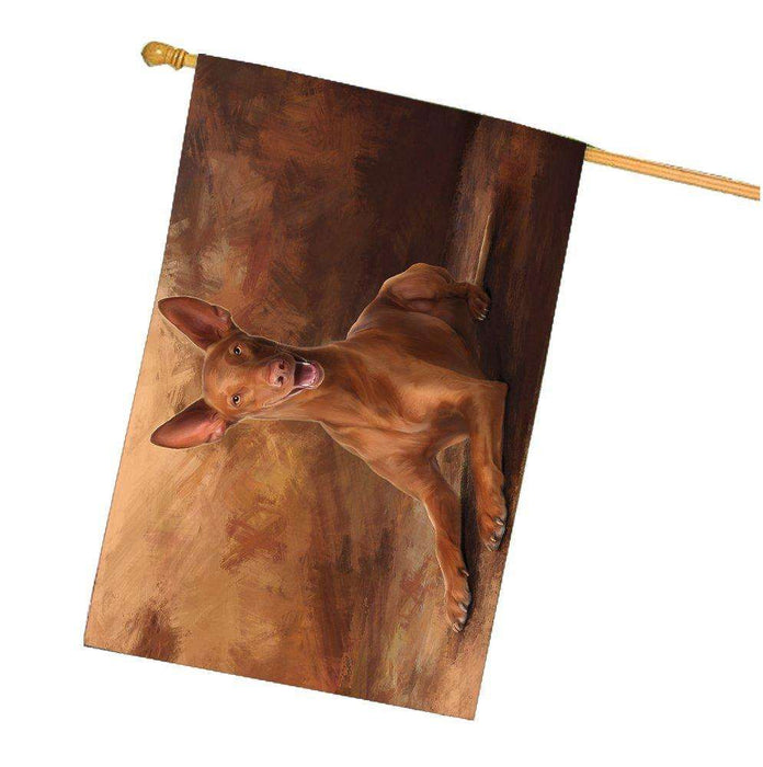 Pharaoh Hound Dog House Flag