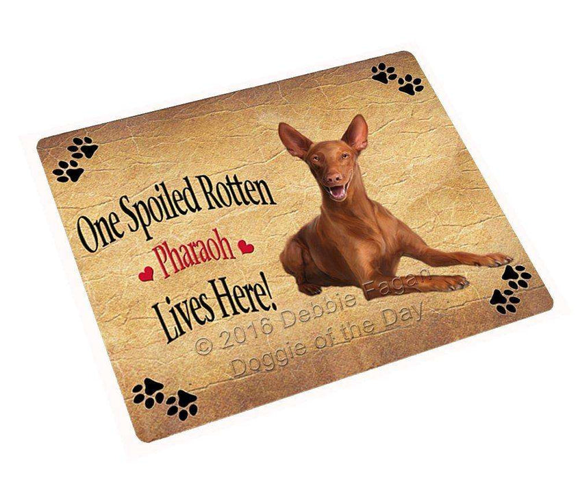 Pharaoh Spoiled Rotten Dog Tempered Cutting Board
