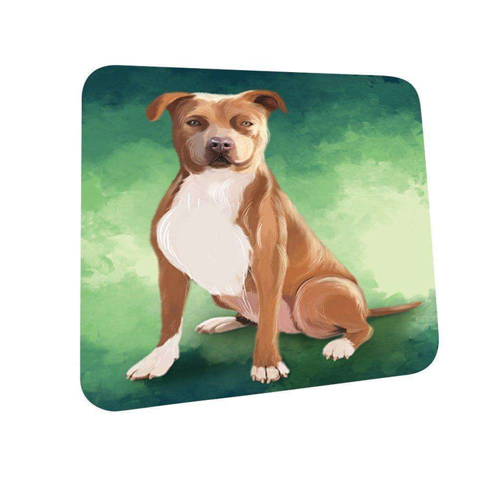 Pit Bull Dog Coasters Set of 4 CST48024