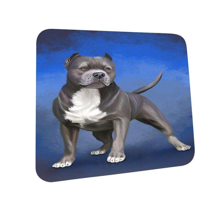 Pit Bull Dog Coasters Set of 4