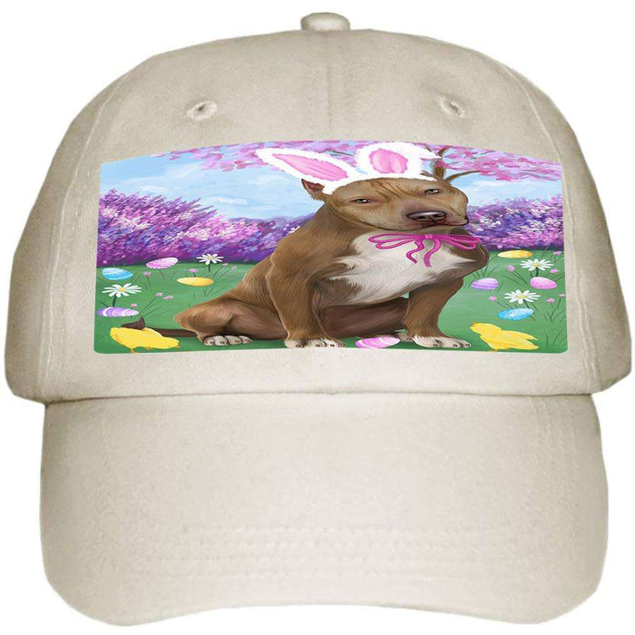 Pit Bull Dog Easter Holiday Ball Hat Cap HAT51345