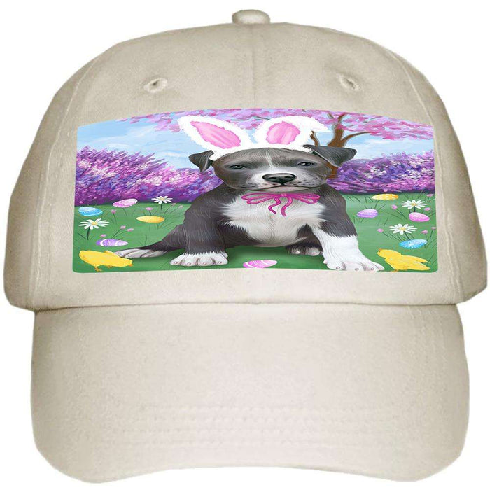 Pit Bull Dog Easter Holiday Ball Hat Cap HAT51351