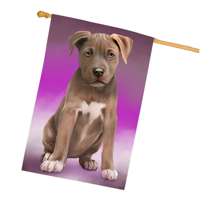 Pit Bull Dog House Flag FLG48284