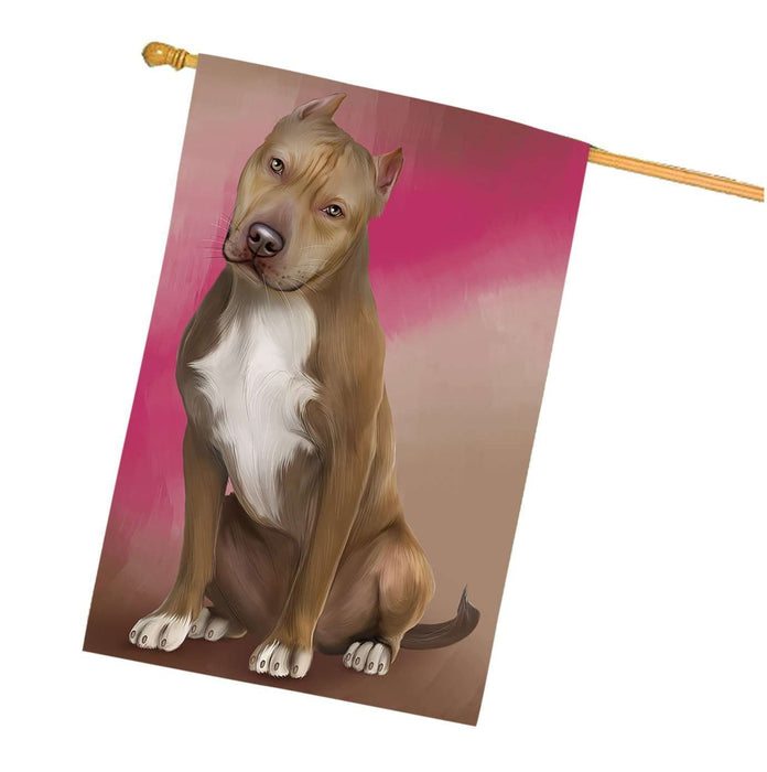 Pit Bull Dog House Flag FLG48287