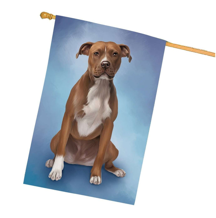 Pit Bull Dog House Flag FLG48289