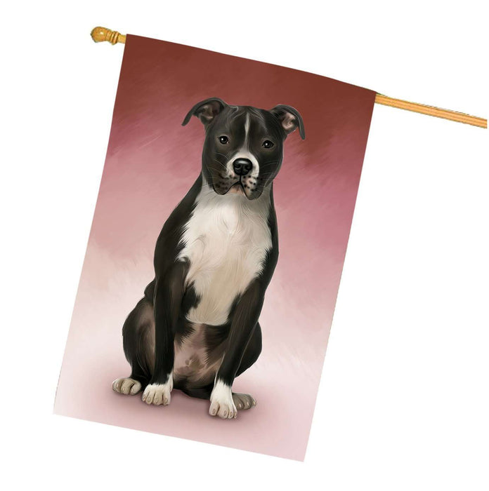 Pit Bull Dog House Flag FLG48291