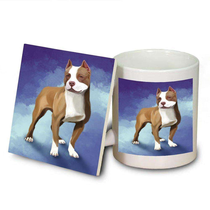 Pit Bull Dog Mug and Coaster Set MUC48031