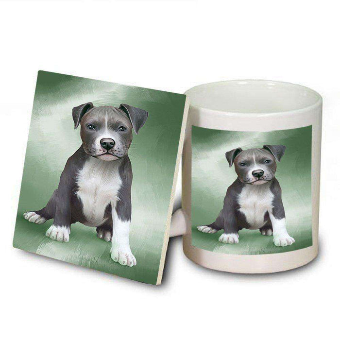 Pit Bull Dog Mug and Coaster Set MUC48328