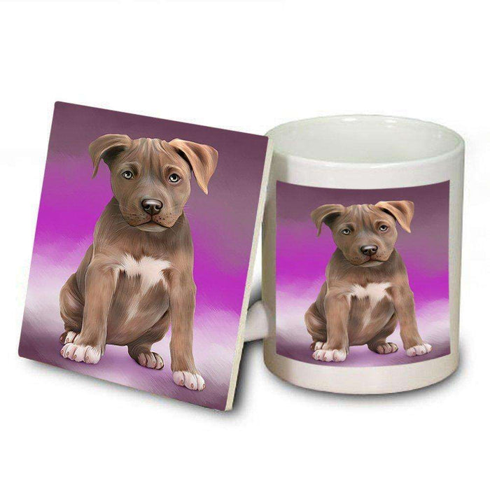 Pit Bull Dog Mug and Coaster Set MUC48329