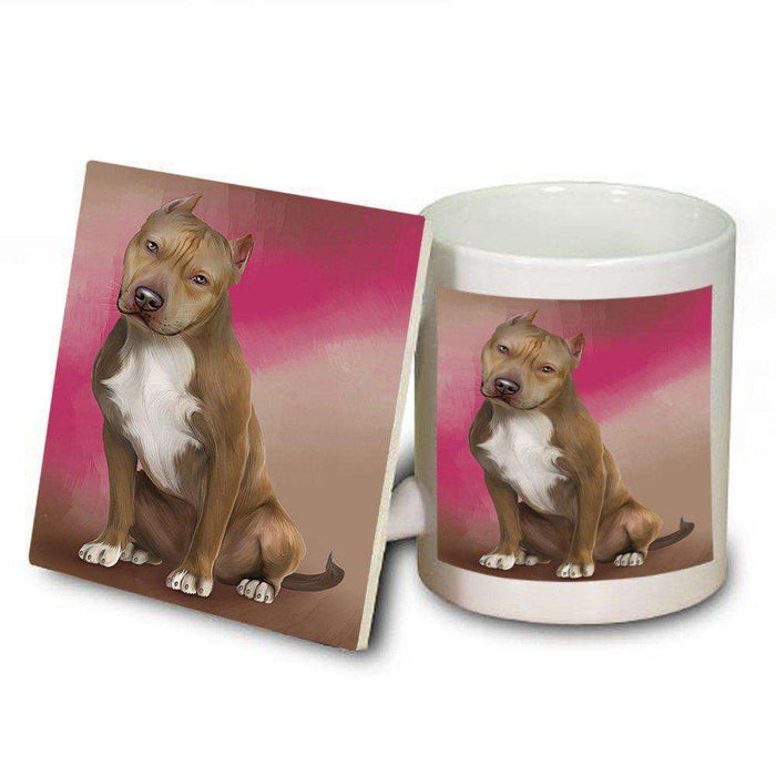 Pit Bull Dog Mug and Coaster Set MUC48332