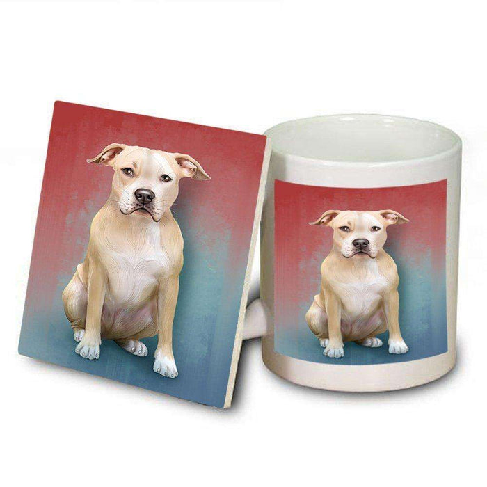 Pit Bull Dog Mug and Coaster Set MUC48333