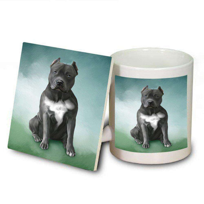 Pit Bull Dog Mug and Coaster Set MUC48335