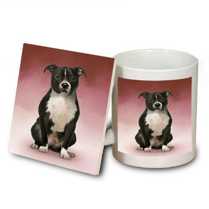 Pit Bull Dog Mug and Coaster Set MUC48336