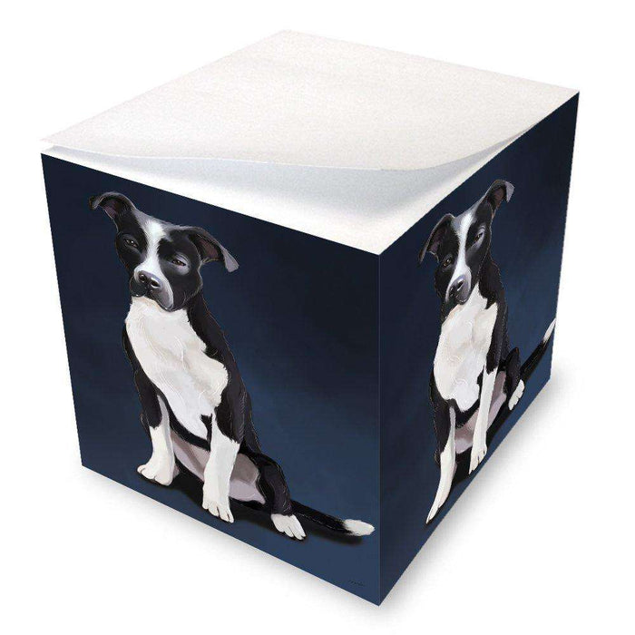 Pit Bull Dog Note Cube