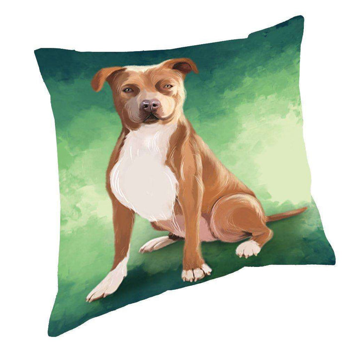 Pit Bull Dog Pillow PIL48152