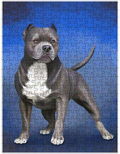 Pit Bull Dog Puzzle with Photo Tin