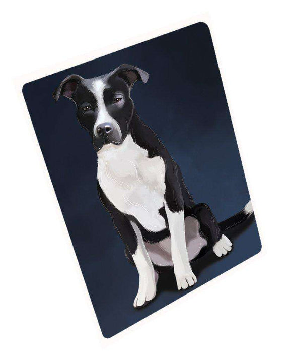 Pit Bull Dog Tempered Cutting Board (Small)