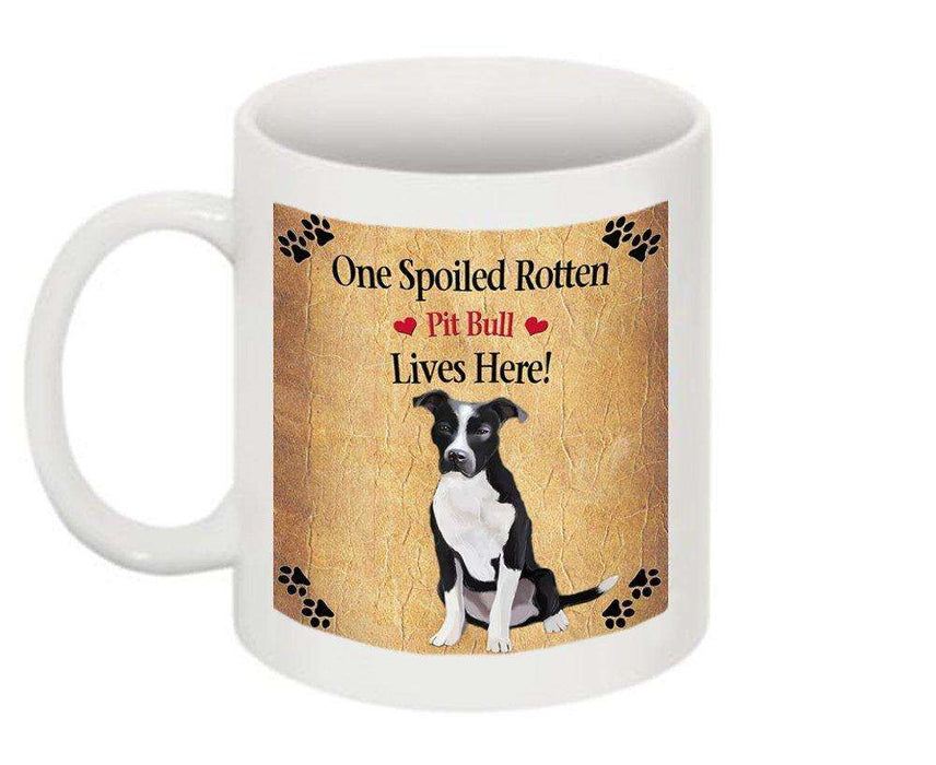 Pit Bull Spoiled Rotten Dog Mug