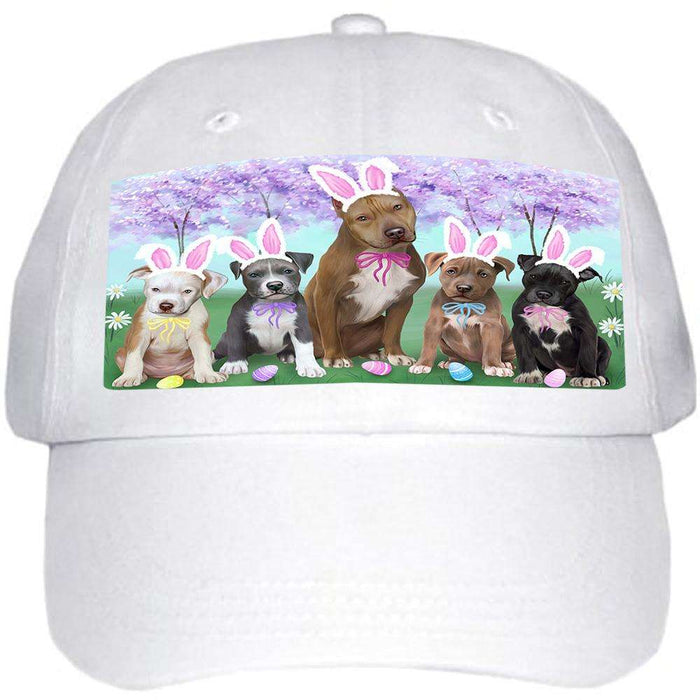 Pit Bulls Dog Easter Holiday Ball Hat Cap HAT51348