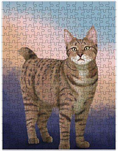 Pixie Bob Cat Puzzle with Photo Tin