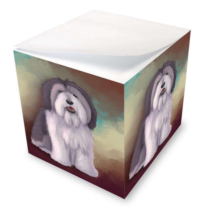 Polish Lowland Sheepdog Note Cube NOC48045