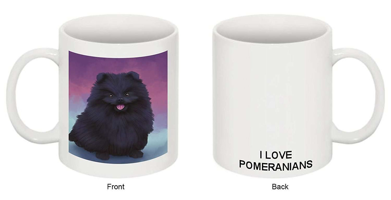Pomeranian Black Dog Mug MUG48048