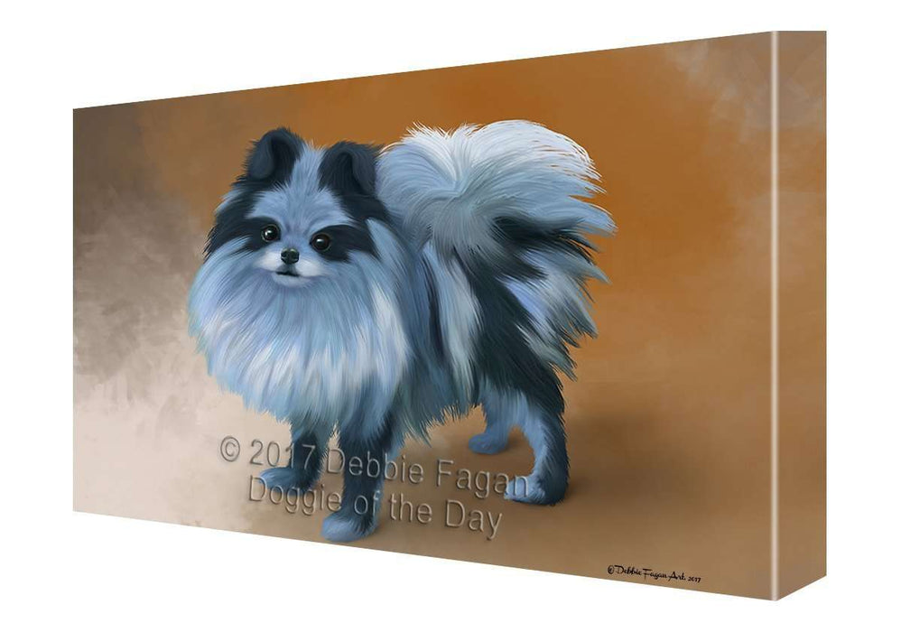 Pomeranian Dog Canvas Wall Art D048