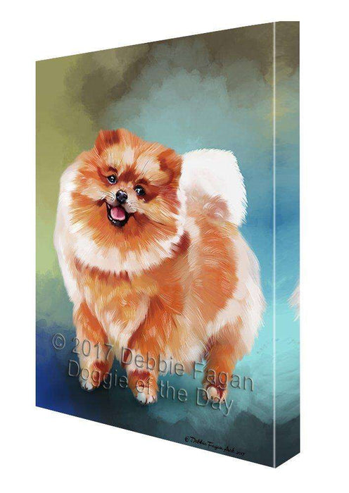 Pomeranian Dog Canvas Wall Art D053