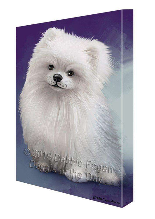 Pomeranian Dog Canvas Wall Art