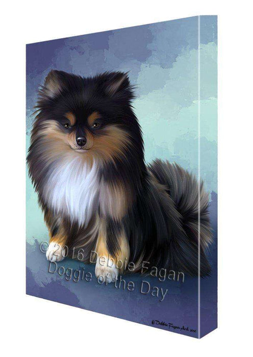 Pomeranian Dog Canvas Wall Art