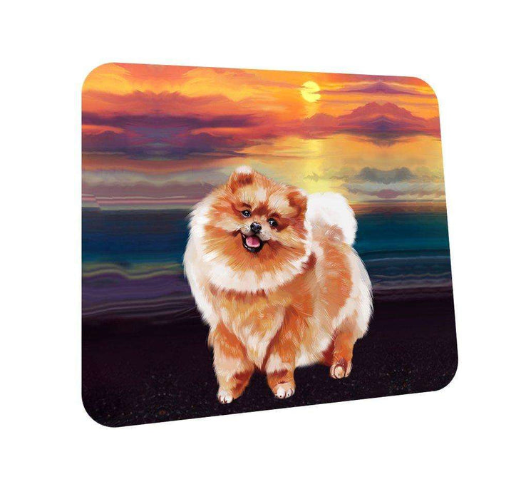 Pomeranian Dog Coasters Set of 4