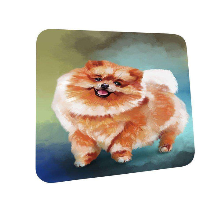 Pomeranian Dog Coasters Set of 4