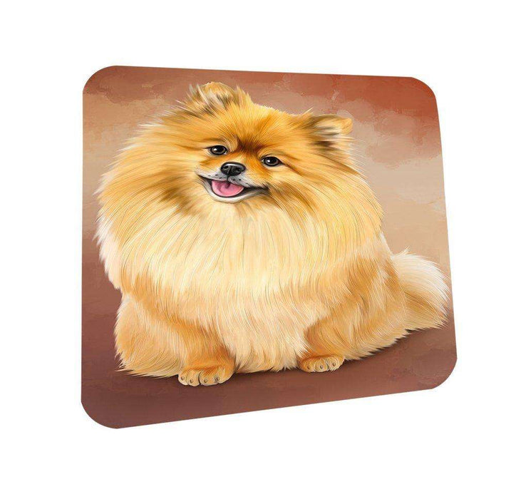 Pomeranian Dog Coasters Set of 4