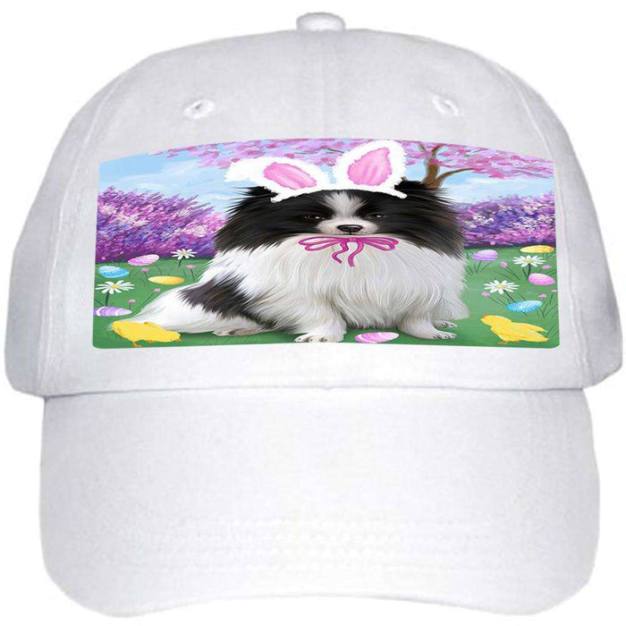 Pomeranian Dog Easter Holiday Ball Hat Cap HAT51378