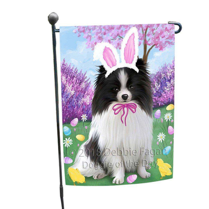 Pomeranian Dog Easter Holiday Garden Flag GFLG49258