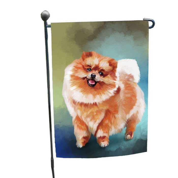 Pomeranian Dog Garden Flag GFLG48028