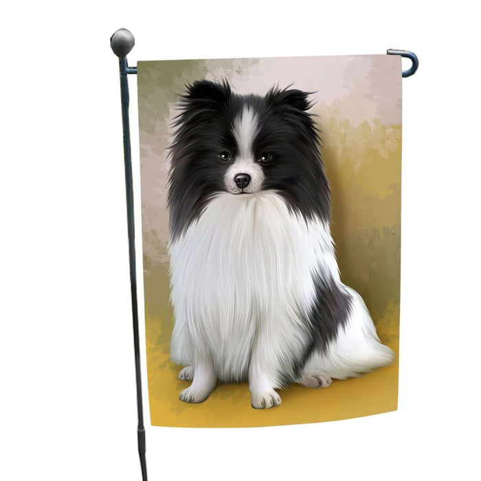 Pomeranian Dog Garden Flag